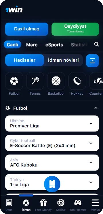 1Win İdman