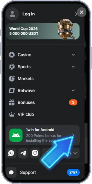 1Win App iOS App Icon
