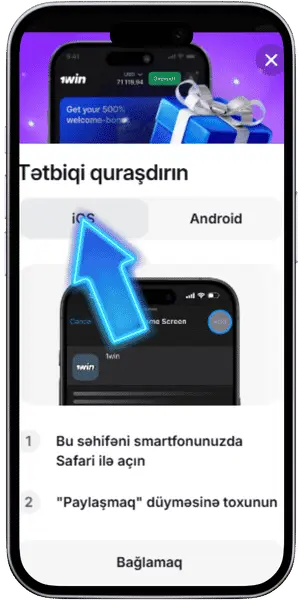 1Win App iOS Icon